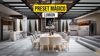 Te comparto todo para hacer este render / Preset, 3D, Lumion