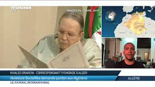 La lettre d'adieu d'Abdelaziz Bouteflika