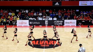 アルバルクチアリーダー　vsサンロッカーズ渋谷④ (2018.10.6)