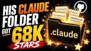 He Open-Sourced His Claude Folder. 68K Stars on github