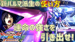 【クロブ】新派生！格闘特射派生パルマ派生が意外と使える！残像ダッシュ早く攻略したいなぁ・・・【運命】【EXVSXB】