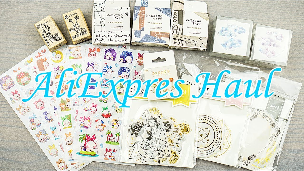 Aliexpress Stationery Haul 12 Youtube