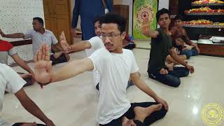 যৌগিক আসন-মুদ্রা অনুশীলনের একটি বিশেষ পর্ব । YOGA