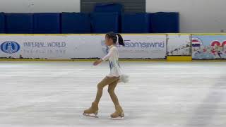 Jida 9Y # Figure Skating Test Level 5 @ Figure Skate Association of Thailand # December 2021