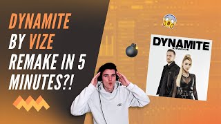 Making 'Dynamite' By VIZE In 5 Minutes?! | FL Studio Remake + FLP