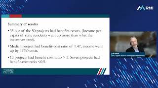 Webinar — Assessing State and Local Incentives for Attracting New Energy Investment