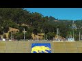 time lapse of new students forming a bear at memorial stadium