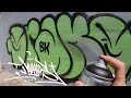 Day Time Graffiti and Tagging #1 - Drakos