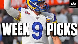 NFL Week 9 Picks, Best Bets & Against The Spread Selections | Drew & Stew Podcast