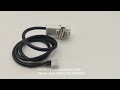 trumense genuine xkc y26a npn 24v jaw type contactless water hose level sensor for 4 to 10mm tube