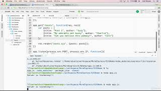 15 EJS Conditionals and Loops in Node JS Express Node JS Full tutorial for Beginners