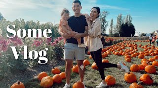 SomeVlog Ep.83｜Pumpkin patch🎃 Photoshoot day, Korean crab night