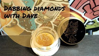 Dabbing some diamonds with Dave!