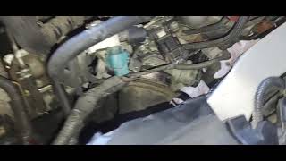 TOYOTA HI-ACE AIR TEMPERATURE SENSOR LOCATION CHECK ENGINE ISSUE OPEN CIRCUIT