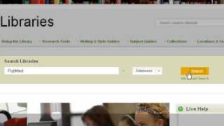 How to find a database on the Dalhousie University Libraries website.