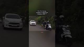 tanjakan viral jalur puncak 2 #motovlog #motovlogcianjur #shorts #puncak2000 #puncak2 #bogor