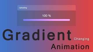 simple Progress Bar html css javascript | progress bar in javascript | loading bar