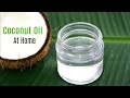 Homemade Pure Coconut Oil Easy Process | Virgin Coconut Oil from Coconuts | Live Food