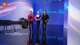 Behind the Scene Katy Perry Luke Bryan Lionel Richie Filming Promo for  American Idol on ABC