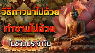 ภาวนาไปด้วย ทำงานไปด้วย ในชีวิตประจำวัน #พุทธวจน #ธรรมะ #ฟังคำสอนของพระพุทธเจ้า #พระอาจารย์คึ