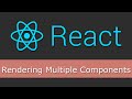 React JS Tutorials for Beginners - 4 - Rendering Multiple Components