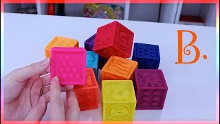 B. Toys B. One Two Squeeze Blocks