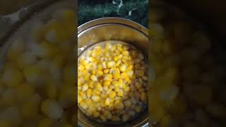 Sweet corn 🌽#testy #helthyfood #৫মিনিটতৰ ভিতৰত  ready #short video #assamese style #vagitable #try😁👍