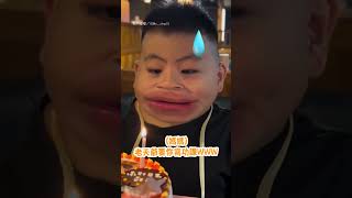 【老天爺不成全你XD】小孩生日許願不要寫功課 蠟燭：我才不要咧｜生日蛋糕｜蠟燭｜小孩｜哥哥｜妹妹｜家庭｜親子｜搞笑