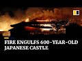 Fire engulfs Japan’s 600-year-old Shuri Castle, a World Heritage Site in Okinawa