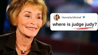 "The Shocking Truth Behind Judge Judy’s Disappearance"