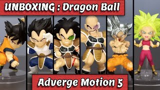 Unboxing mini figure Dragon Ball Adverge Motion 5 Bandai