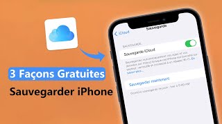 3 Minutes Sauvegarder son iPhone (Guide complet)