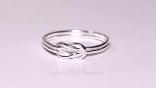 Sterling Silver Knot Ring