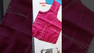 4-DART sada blouse pattern #Sewing tips and tricks #diy #blousedesign #youtube #blousestitching