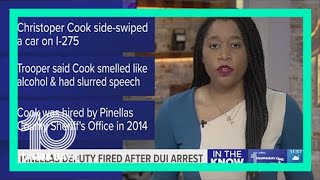Pinellas County deputy fired after DUI arrest