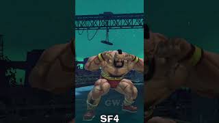 Street Fighter Zangief Win Poses