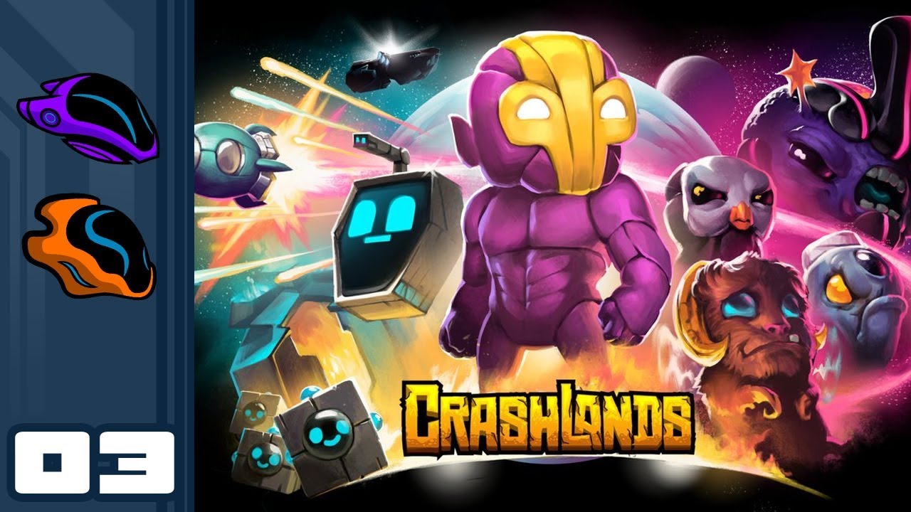 Let S Play Crashlands Switch Gameplay Part 3 Stompfest Youtube