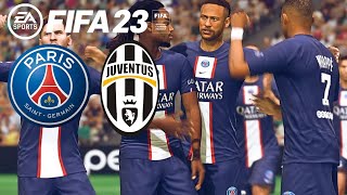 FIFA 23 PSG - JUVENTUS | UEFA Champions League (Gameplay)