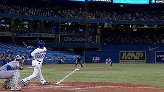 KC@TOR: Encarnacion drives a two-run homer to left