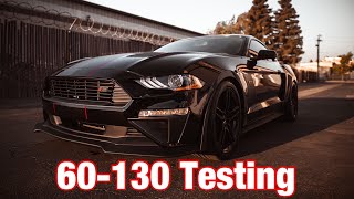 Testing My 60 to 130 Times With Racebox * I Got Pulled Over*