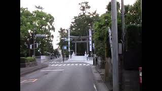 ２９年７月１６日神輿祭り前朝寒川神社