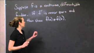 Mean value theorem | MIT 18.01SC Single Variable Calculus, Fall 2010