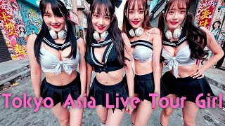 AI Vocal: AI Music Video「Tokyo Asia Live Tour Girl」