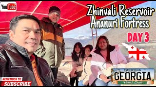 Georgia Tour Day 3 | Zhinvali Reservoir \u0026 Ananuri Fortress | Renzo Vlog