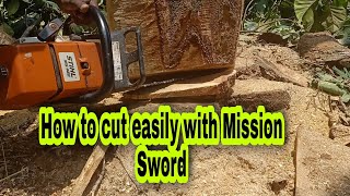 How to cut easily with Mission Sword