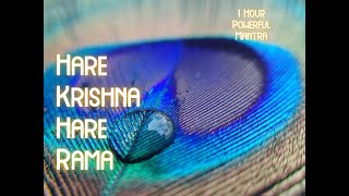 Hare Krishna Hare Rama |  MahaMantra | 1 Hour Daily Krisna Bhakti Meditation Song | Calming Music