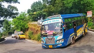 Agumbe Ghat Dangerous Hairpin Bends #hairpinbends #agumbe