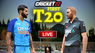 India vs New Zealand 1st T20 Match - Cricket 22 Live - RtxVivek