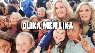 Olika men lika (lyric video) - Ylva \u0026 Linda \u0026 Rising Star