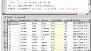 SQL2008DevVol2 Lab4 2 FilteringAggregatedDataGoodVideo